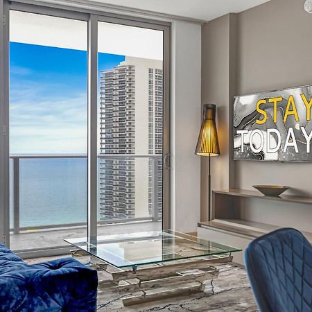 Hyde House - Luxury Waterfront 2Br 2Ba Apartment Suite With Direct Ocean View, Roof Top Pool, Resort Amenities ฮอลลีวูด ภายนอก รูปภาพ