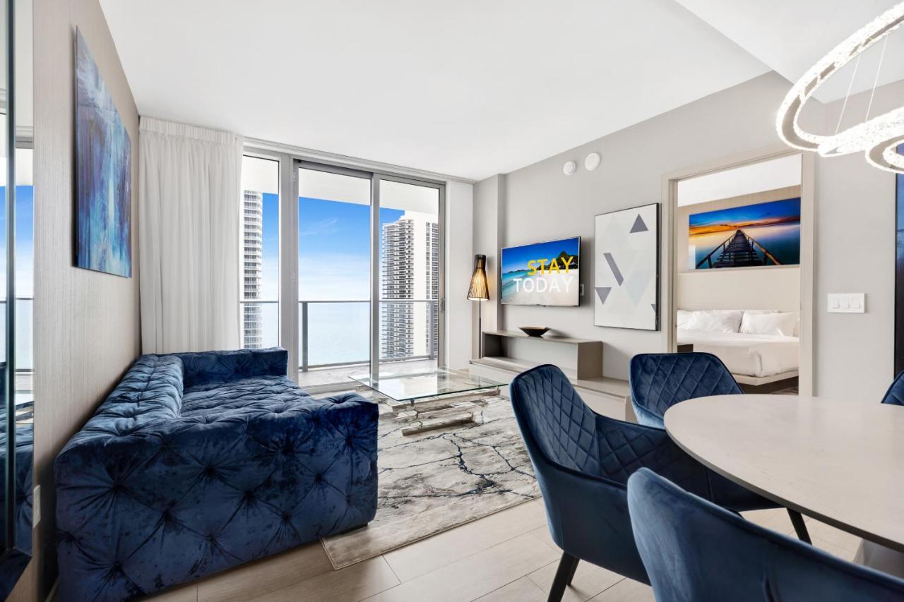 Hyde House - Luxury Waterfront 2Br 2Ba Apartment Suite With Direct Ocean View, Roof Top Pool, Resort Amenities ฮอลลีวูด ภายนอก รูปภาพ
