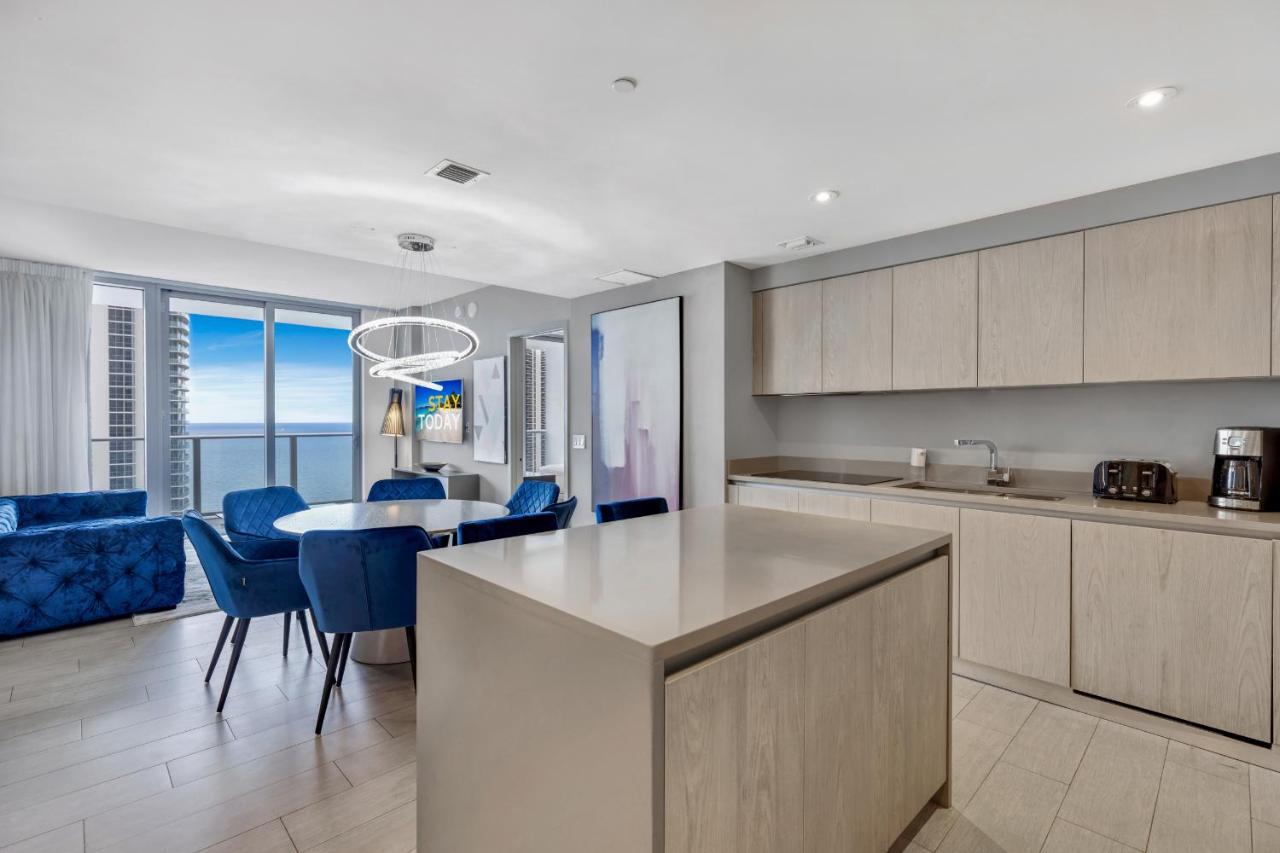 Hyde House - Luxury Waterfront 2Br 2Ba Apartment Suite With Direct Ocean View, Roof Top Pool, Resort Amenities ฮอลลีวูด ภายนอก รูปภาพ