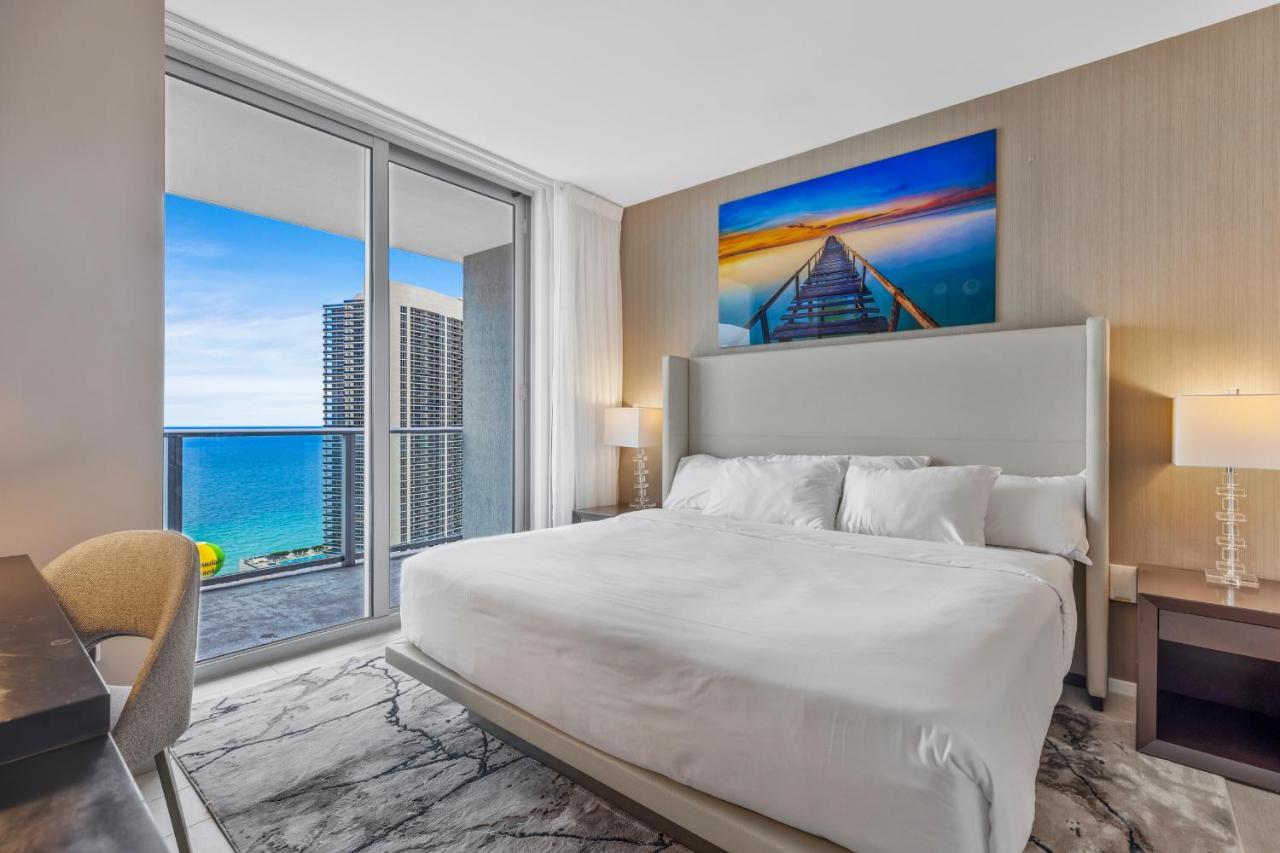 Hyde House - Luxury Waterfront 2Br 2Ba Apartment Suite With Direct Ocean View, Roof Top Pool, Resort Amenities ฮอลลีวูด ภายนอก รูปภาพ