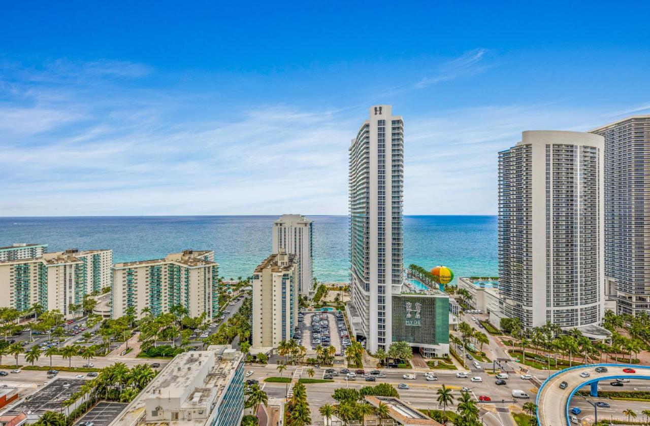 Hyde House - Luxury Waterfront 2Br 2Ba Apartment Suite With Direct Ocean View, Roof Top Pool, Resort Amenities ฮอลลีวูด ภายนอก รูปภาพ
