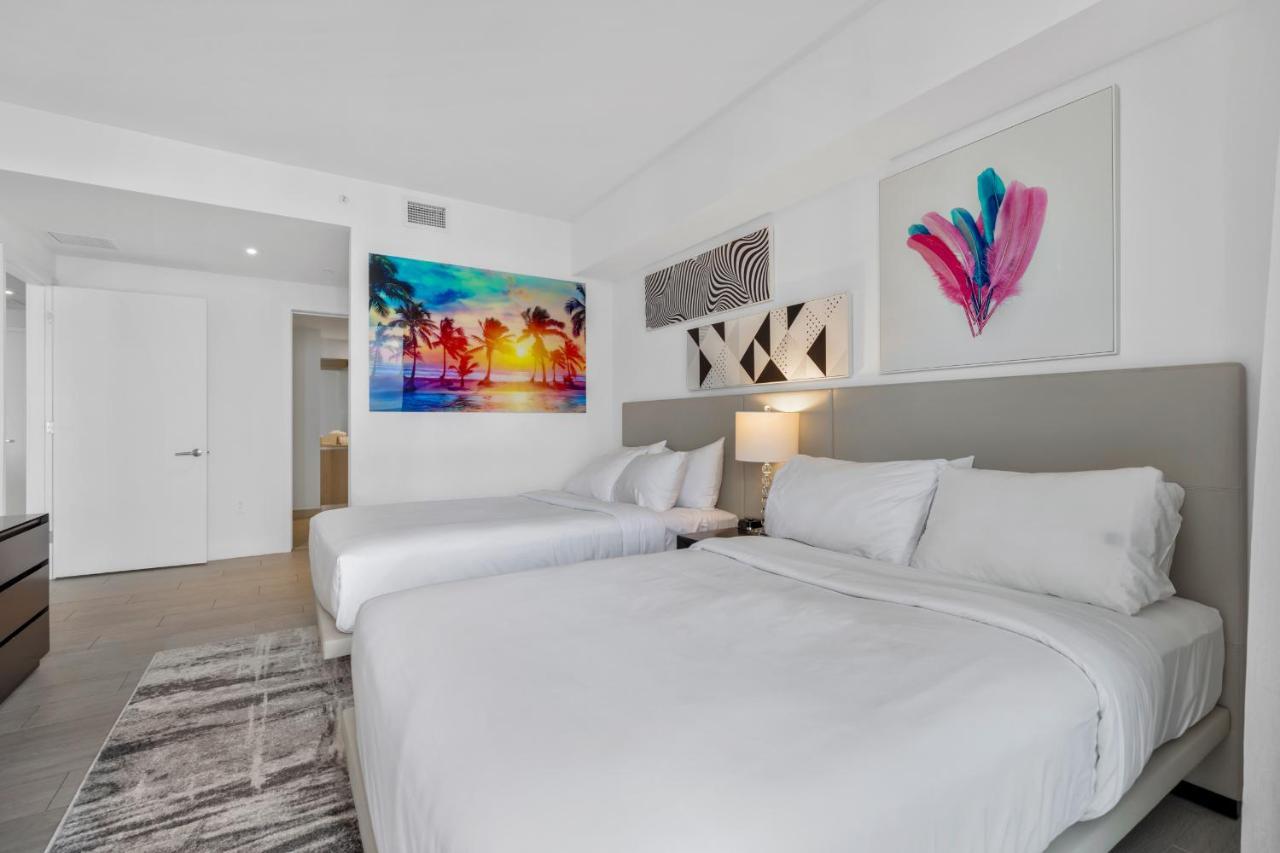 Hyde House - Luxury Waterfront 2Br 2Ba Apartment Suite With Direct Ocean View, Roof Top Pool, Resort Amenities ฮอลลีวูด ภายนอก รูปภาพ