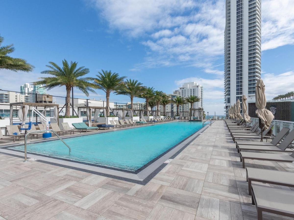 Hyde House - Luxury Waterfront 2Br 2Ba Apartment Suite With Direct Ocean View, Roof Top Pool, Resort Amenities ฮอลลีวูด ภายนอก รูปภาพ