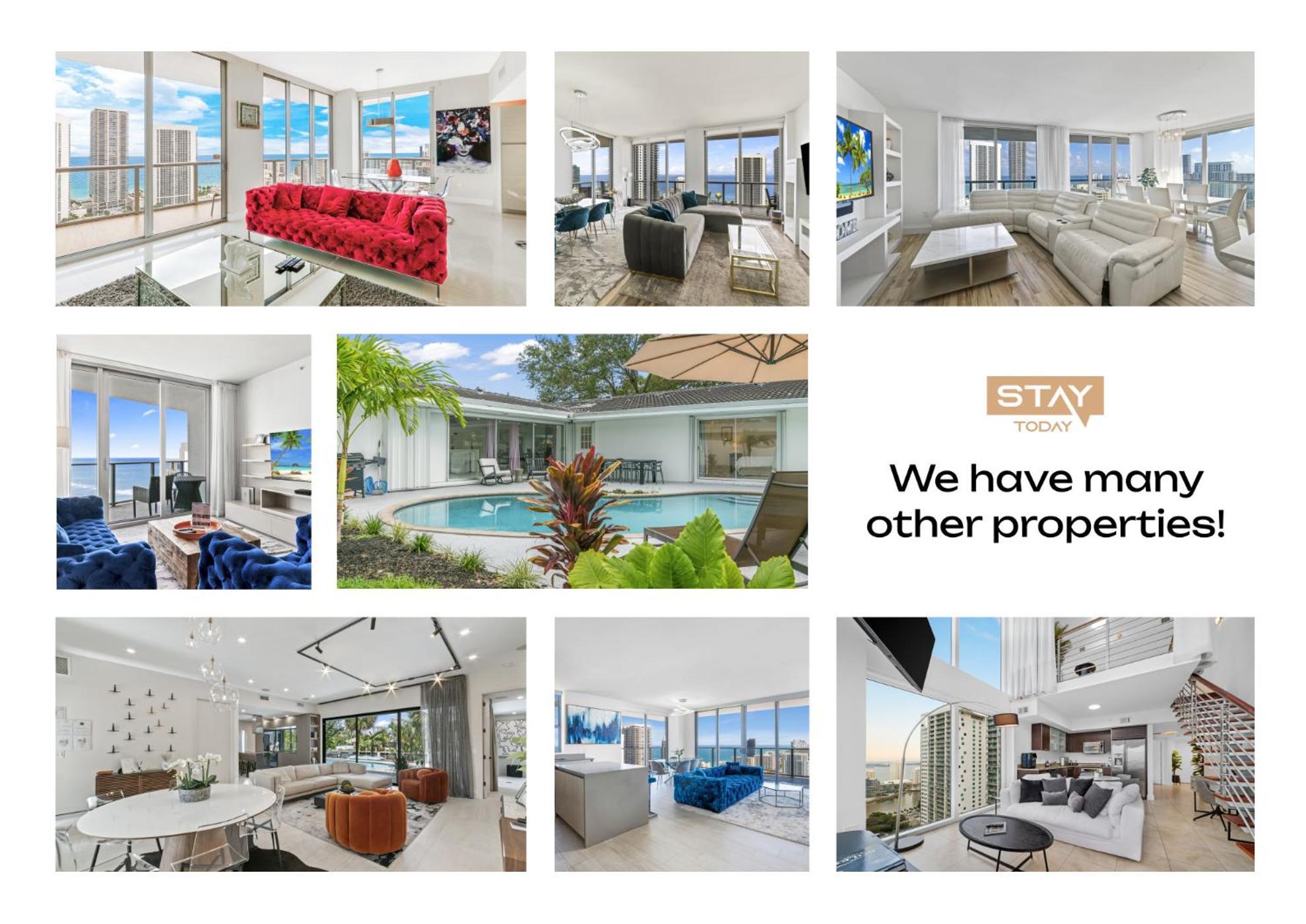 Hyde House - Luxury Waterfront 2Br 2Ba Apartment Suite With Direct Ocean View, Roof Top Pool, Resort Amenities ฮอลลีวูด ภายนอก รูปภาพ