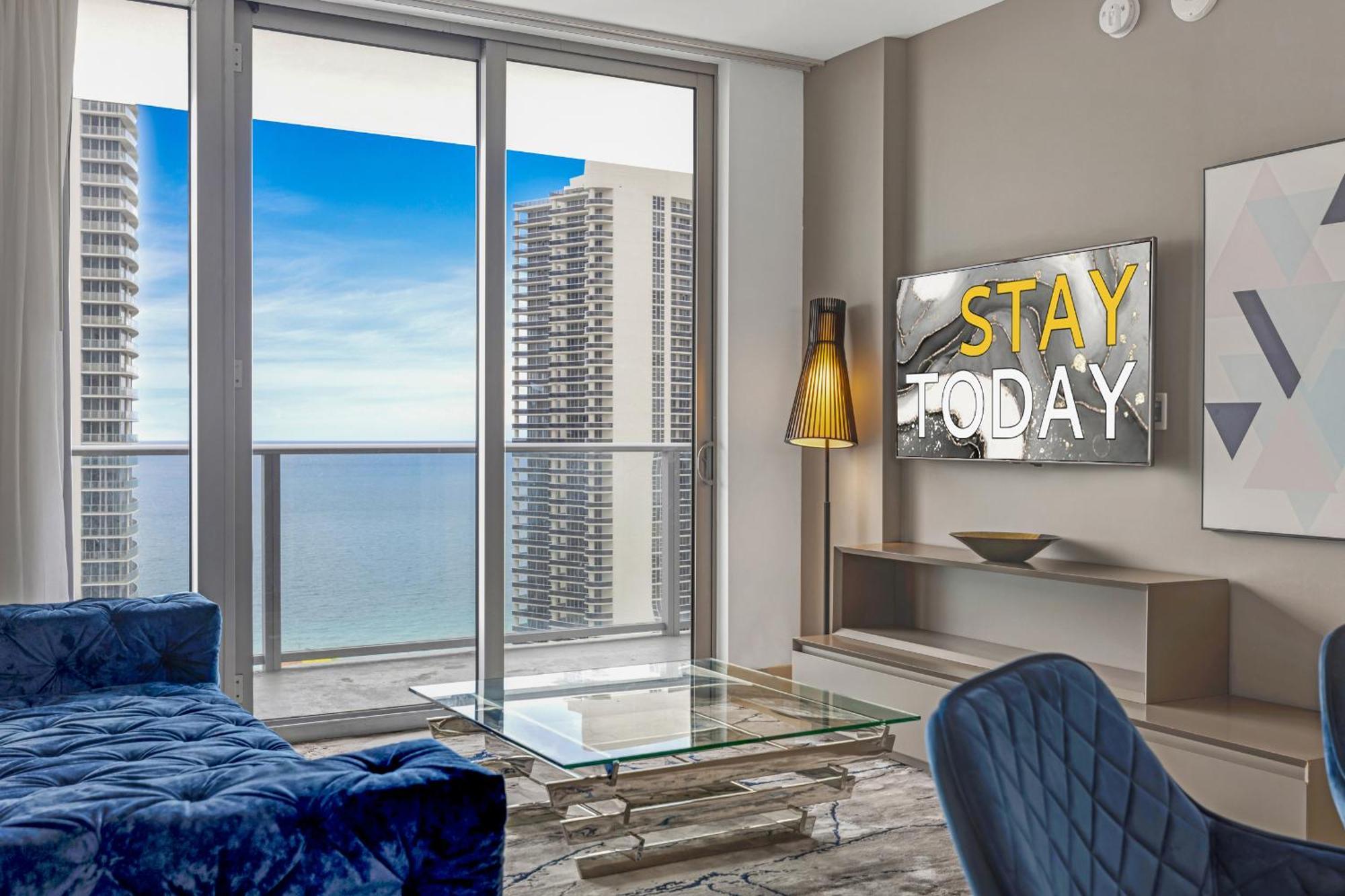 Hyde House - Luxury Waterfront 2Br 2Ba Apartment Suite With Direct Ocean View, Roof Top Pool, Resort Amenities ฮอลลีวูด ภายนอก รูปภาพ